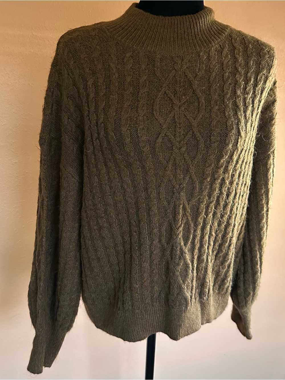 Brown Vince Camuto Pullover Sweater